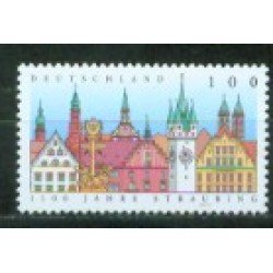 Alemania Federal - 1742 - GERMANY 1997 1100 Aniv. de la ciudad de Straubing Lujo