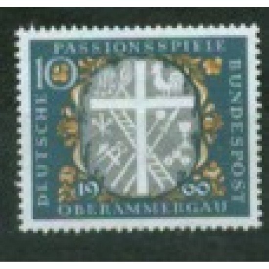 Alemania Federal - 202 - GERMANY 1960 Fiestas de la Pasión (Oberammergau) Lujo