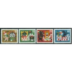 FAU5/S Alemania Federal Germany 280/83 1963 Sujetos diversos-escenas de cuentos Hnos. Grimm MNH FAU5/S Alemania Federal Germany 280/83 1963 Sujetos diversos-escenas de cuentos Hnos. Grimm MNH