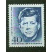 Alemania Federal - 321 - GERMANY 1964 Aniv. de la muerte de J F Kennedy Lujo