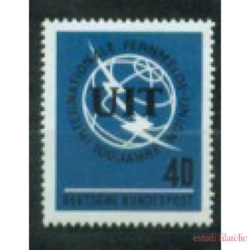 Alemania Federal - 337 - GERMANY 1965 Cent. Unión Int. de Telecomunicaciones Lujo