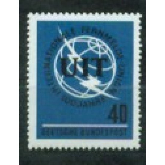Alemania Federal - 337 - GERMANY 1965 Cent. Unión Int. de Telecomunicaciones Lujo