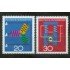 Alemania Federal - 378/79 - GERMANY 1966 Aniv. de la trasm. trifásica i la dinamo Lujo
