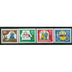 Alemania Federal - 380/83 - GERMANY 1966 Soteo obras beneficencia Lujo Alemania Federal - 380/83 - GERMANY 1966 Soteo obras beneficencia Lujo
