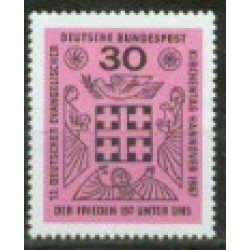 Alemania Federal - 401 - GERMANY 1967 13ª Jornada de laiglesia evangelista Lujo