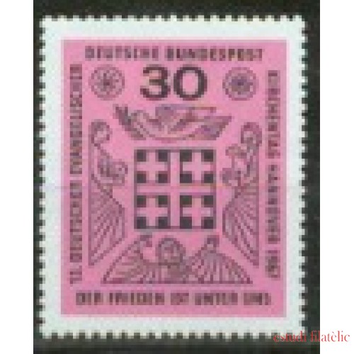 Alemania Federal - 401 - GERMANY 1967 13ª Jornada de laiglesia evangelista Lujo