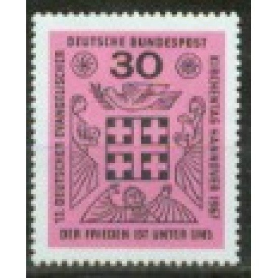 Alemania Federal - 401 - GERMANY 1967 13ª Jornada de laiglesia evangelista Lujo