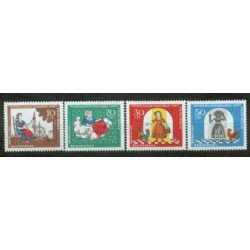 Alemania Federal - 403/06 - GERMANY 1967 Sorteo benéfico-escenas de cuento- Lujo