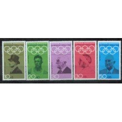 Alemania Federal - 426/30 - GERMANY 1968 JJOO DE Mexico Lujo