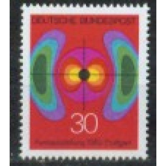 Alemania Federal - 459 - GERMANY 1969 Exposición nacinal de radiocomunicaciones Lujo