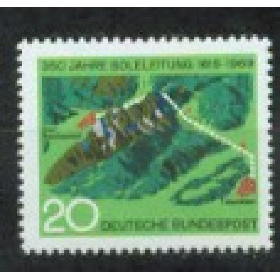 Alemania Federal - 465 - GERMANY 1969 350º Aniv. conducto de agua salada Bad Reichenhall-Traunstein Lujo