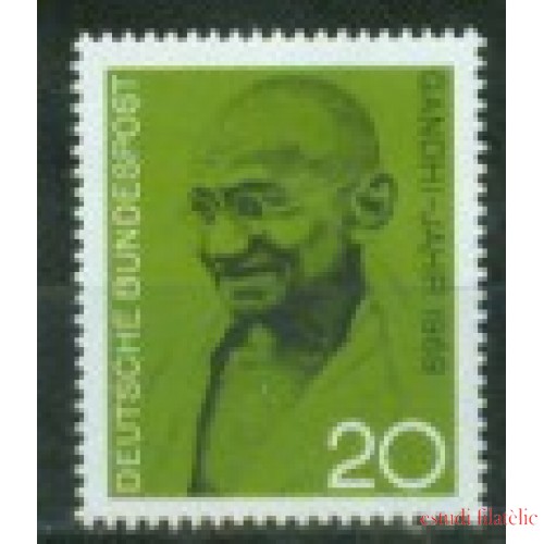Alemania Federal - 468  - GERMANY 1969 Gandhi Lujo