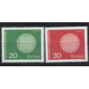 Alemania Federal - 483/84 - GERMANY 1970 Europa Lujo