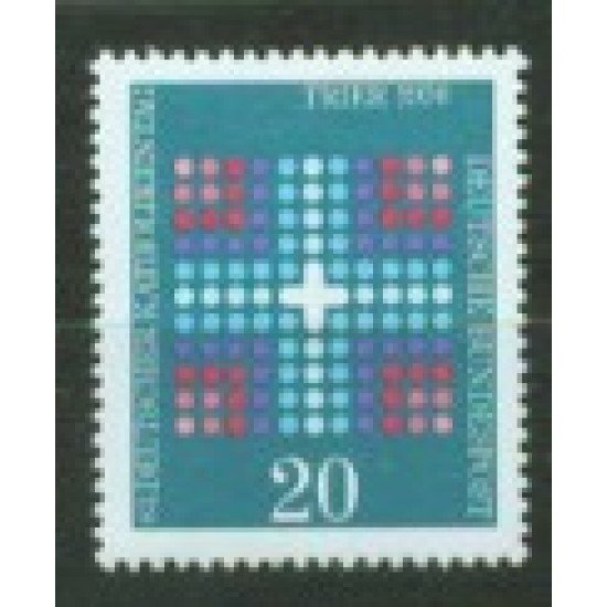Alemania Federal  - 495 - GERMANY 1970 83ª Jornada católica alemana Lujo