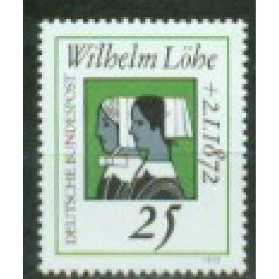 Alemania Federal - 559 - GERMANY 1972 100º De la muerte de Johann Konrad Wilhelm Löhe Lujo