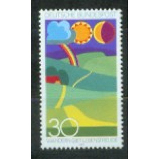 Alemania Federal - 661 - GERMANY 1974 Paseos a pie Lujo