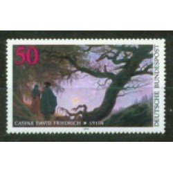 Alemania Federal - 664 - GERMANY 1974 Bicentenario del pintor Caspar David Friedrich Lujo Alemania Federal - 664 - GERMANY 1974 Bicentenario del pintor Caspar David Friedrich Lujo