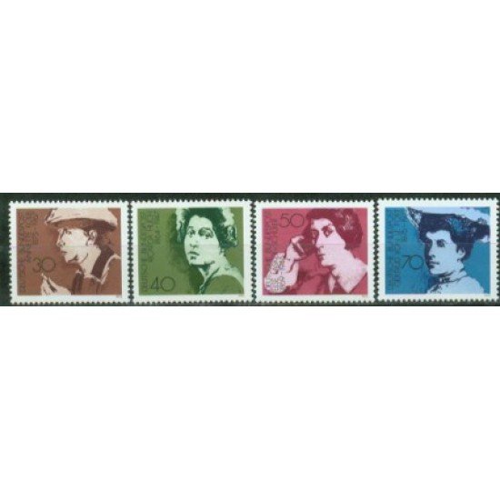 Alemania Federal - 675/78 - GERMANY 1975 Año internacional de la mujer Lujo