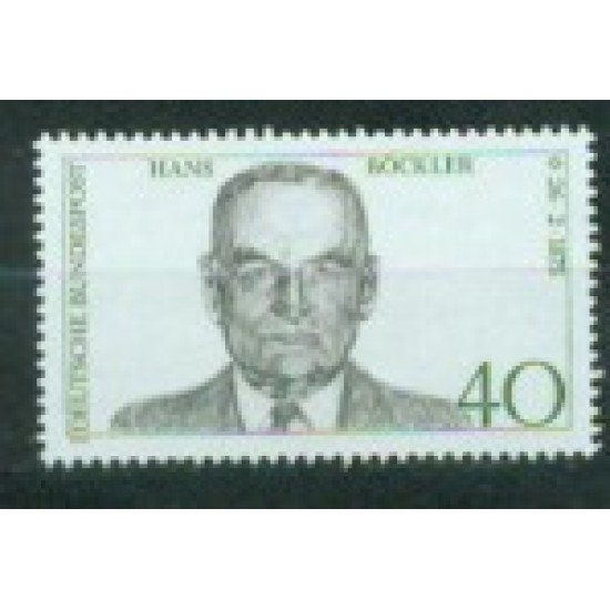 Alemania Federal - 681 - GERMANY 1975 Cent. del nacimiento de Hans Böckler Lujo