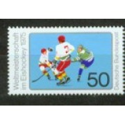 Alemania Federal - 684 - GERMANY 1975 Mundiales de joquey sobre hielo Lujo