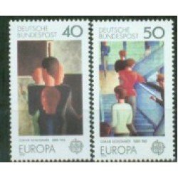 Alemania Federal - 689/90 - GERMANY 1975 Europa Lujo Alemania Federal - 689/90 - GERMANY 1975 Europa Lujo