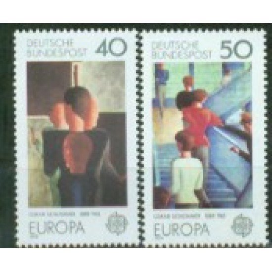 Alemania Federal - 689/90 - GERMANY 1975 Europa Lujo