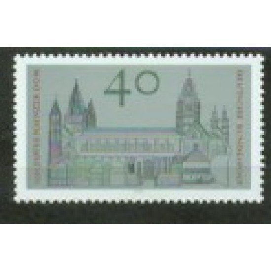 Alemania Federal - 694 - GERMANY 1975 Milenario d la Catedral de Mayence Lujo