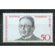 Alemania Federal - 714 - GERMANY 1975 Matthias Erzberger Político asesinado Lujo