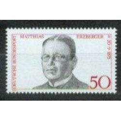 Alemania Federal - 714 - GERMANY 1975 Matthias Erzberger Político asesinado Lujo Alemania Federal - 714 - GERMANY 1975 Matthias Erzberger Político asesinado Lujo