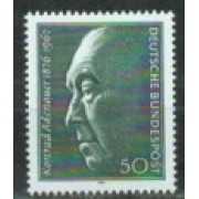 Alemania Federal  - 725 - GERMANY 1976 Cent. nacimiento de Konrad Adenauer Lujo