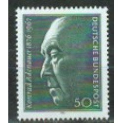 Alemania Federal - 725 - GERMANY 1976 Cent. nacimiento de Konrad Adenauer Lujo Alemania Federal - 725 - GERMANY 1976 Cent. nacimiento de Konrad Adenauer Lujo