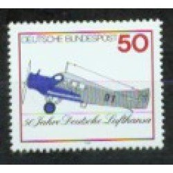 Alemania Federal - 727 - GERMANY 1976 50º Aniv. de Lufthansa Lujo Alemania Federal - 727 - GERMANY 1976 50º Aniv. de Lufthansa Lujo