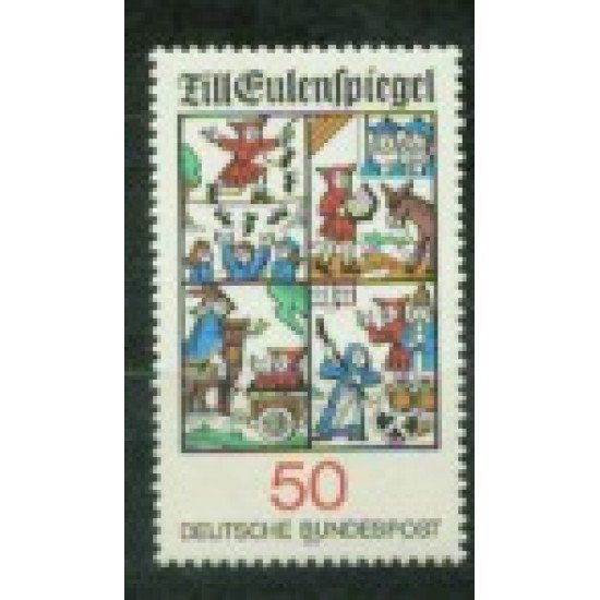 Alemania Federal - 769 -  GERMANY 1977 Héroes de la leyenda popular Lujo
