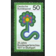 Alemania Federal - 774 - GERMANY 1977 25º Aniv. de la exposición Fed. de horticultura Lujo