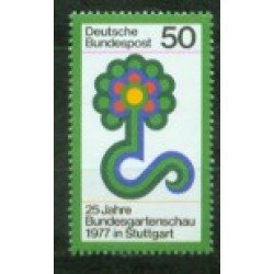 Alemania Federal - 774 - GERMANY 1977 25º Aniv. de la exposición Fed. de horticultura Lujo Alemania Federal - 774 - GERMANY 1977 25º Aniv. de la exposición Fed. de horticultura Lujo