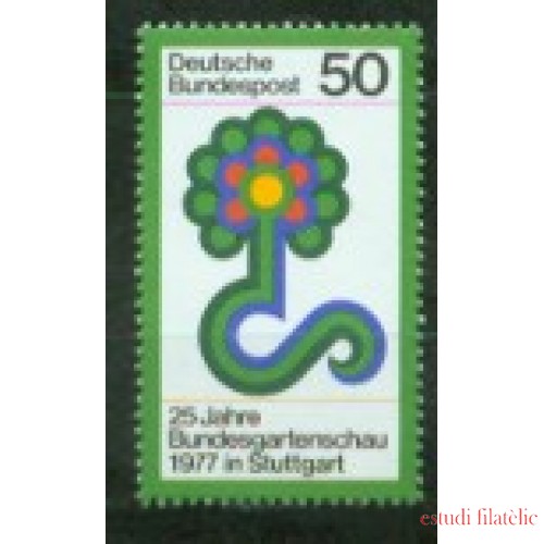 Alemania Federal - 774 - GERMANY 1977 25º Aniv. de la exposición Fed. de horticultura Lujo