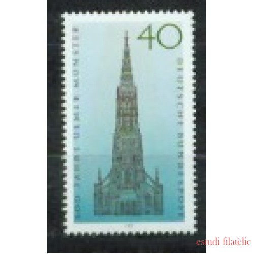 Alemania Federal - 784 - GERMANY 1977 600º Aniv. 1ª piedra Catedral de Ulm Lujo