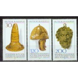 Alemania Federal - 790/92 - GERMANY 1977 Patrimonio arqueológico Lujo Alemania Federal - 790/92 - GERMANY 1977 Patrimonio arqueológico Lujo