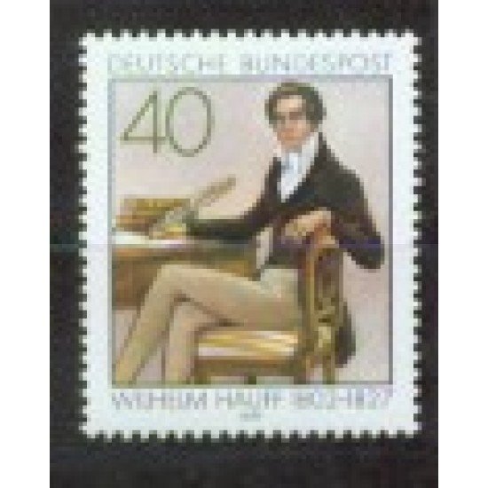 Alemania Federal - 801 - GERMANY 1977 150º Aniv. muerte de Wilhem Hauff  Lujo