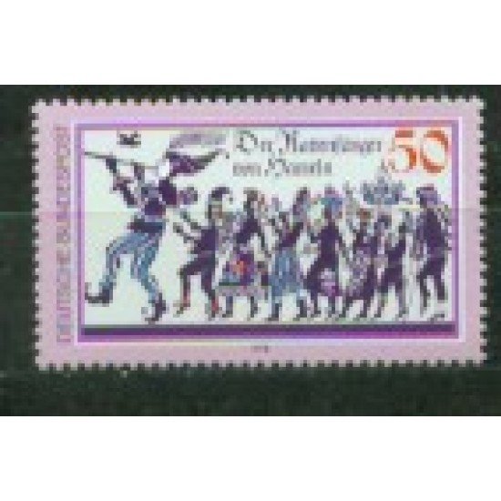 Alemania Federal - 819 - GERMANY 1978 El flautista de Hamelin Lujo