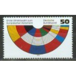 Alemania Federal - 845 - GERMANY 1979 1ª Elecciones parlamentarias europeas Lujo Alemania Federal - 845 - GERMANY 1979 1ª Elecciones parlamentarias europeas Lujo