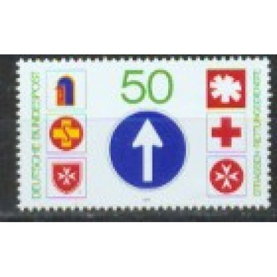 Alemania Federal - 847 - GERMANY 1979 Servicio de socorro en carretera Lujo