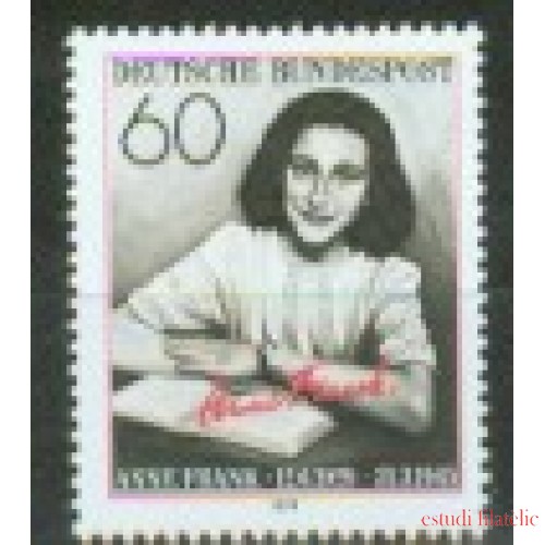 Alemania Federal - 857 - GERMANY 1979 50º Aniv. de Anne Frank Lujo