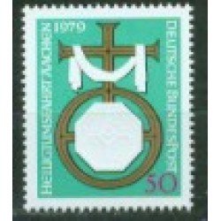 Alemania Federal - 863 - GERMANY 1979 Peregrinaje a la tumba de Carlomagno Lujo Alemania Federal - 863 - GERMANY 1979 Peregrinaje a la tumba de Carlomagno Lujo