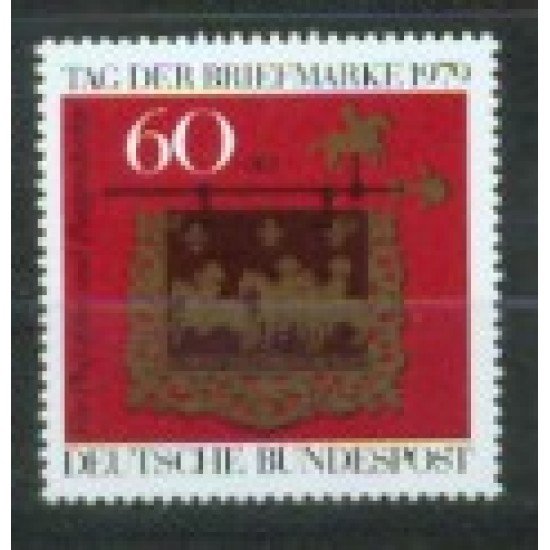 Alemania Federal - 869 - GERMANY 1979 Día del sello Lujo