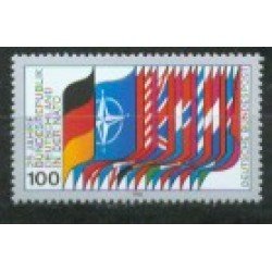 Alemania Federal - 882 - GERMANY 1980 25º Aniv. de la entrada en la otan Lujo Alemania Federal - 882 - GERMANY 1980 25º Aniv. de la entrada en la otan Lujo