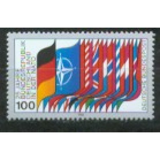 Alemania Federal - 882 - GERMANY 1980 25º Aniv. de la entrada en la otan Lujo
