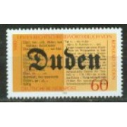 Alemania Federal - 885 - GERMANY 1980 150º Aniv. del primer diccionario de Duden Lujo