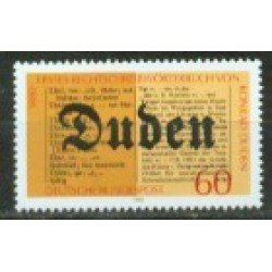 Alemania Federal - 885 - GERMANY 1980 150º Aniv. del primer diccionario de Duden Lujo Alemania Federal - 885 - GERMANY 1980 150º Aniv. del primer diccionario de Duden Lujo
