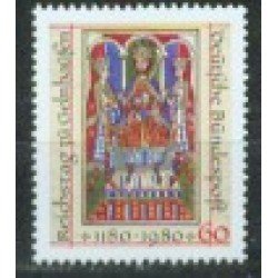 Alemania Federal - 886 - GERMANY1980 Federco 1º y sus hijos-miniatura- Lujo Alemania Federal - 886 - GERMANY1980 Federco 1º y sus hijos-miniatura- Lujo